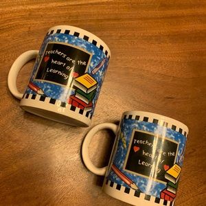 2/Teachers are the heart of Learning Mug
